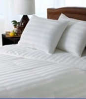 Çizgili Pamuk saten Çarşaf